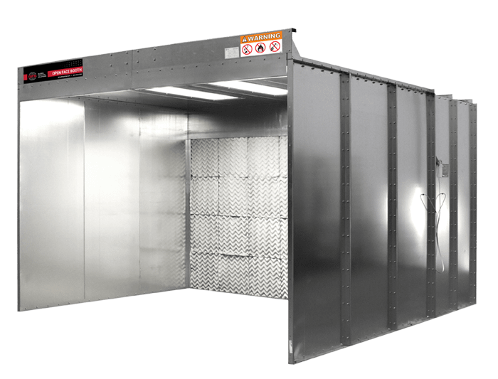 Open Face Paint Booths Global Finishing Solutions